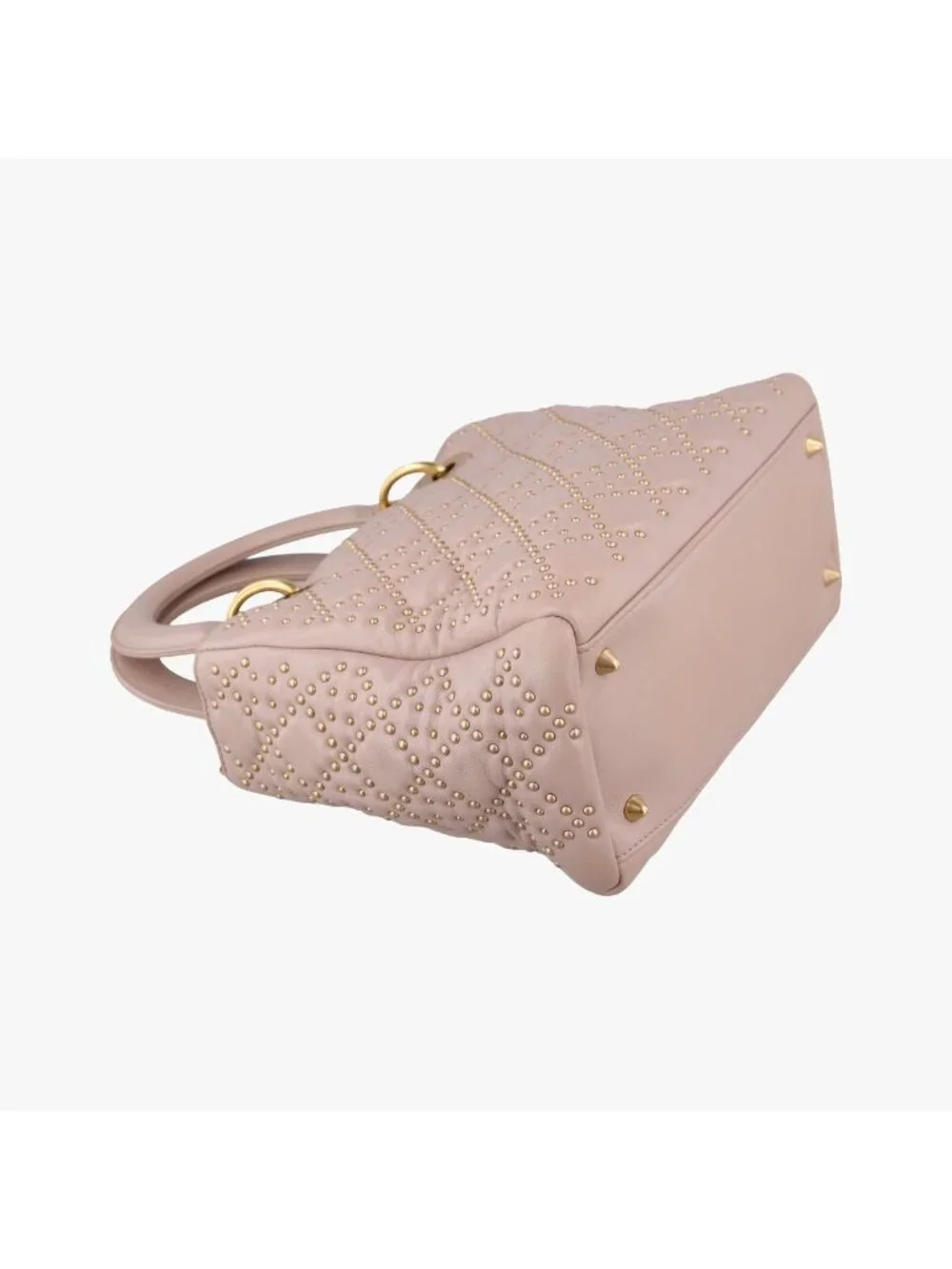 Dior Lady Pink Lambskin Handbag